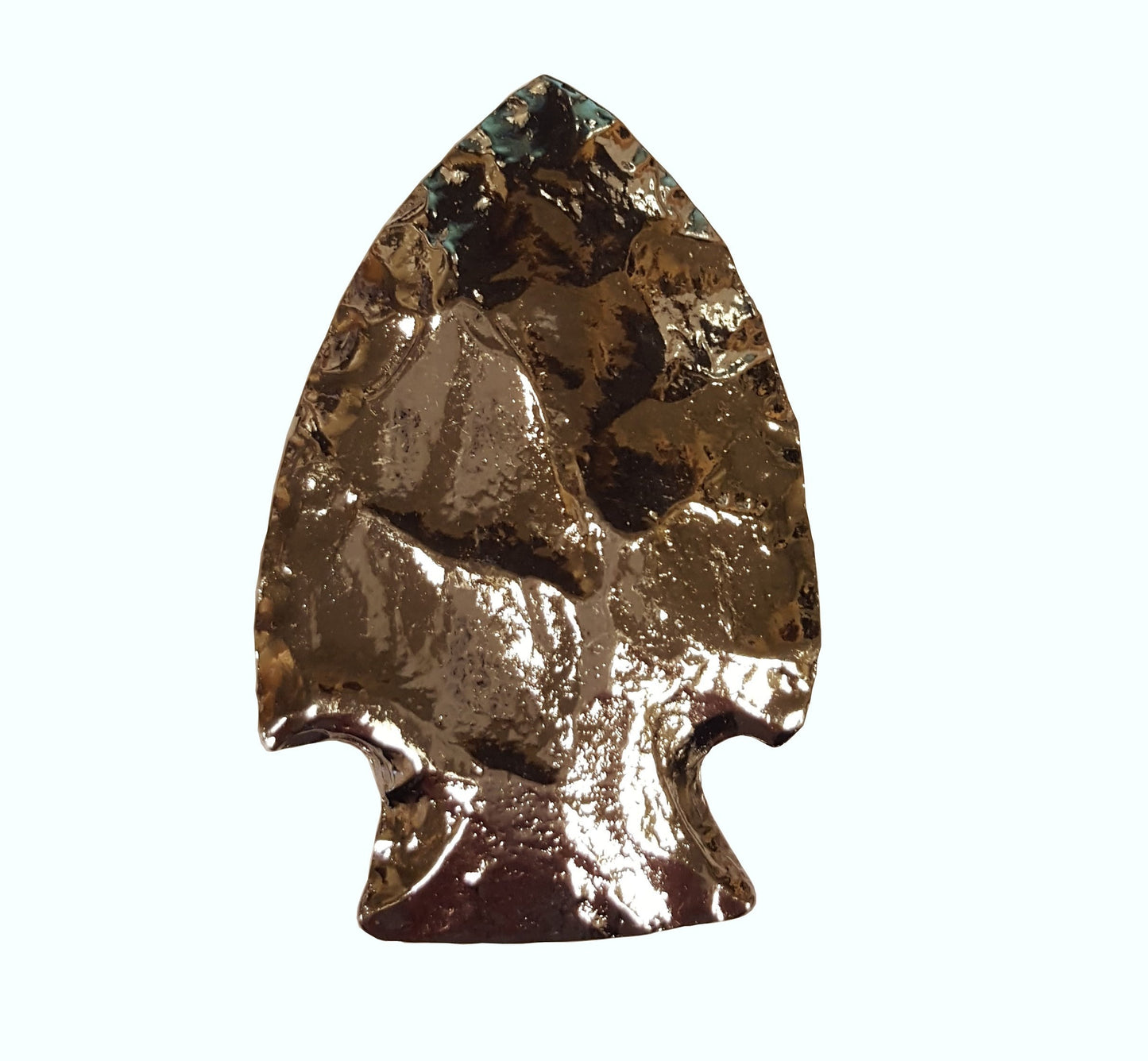 Arrowhead Nickel Cabinet Knob
