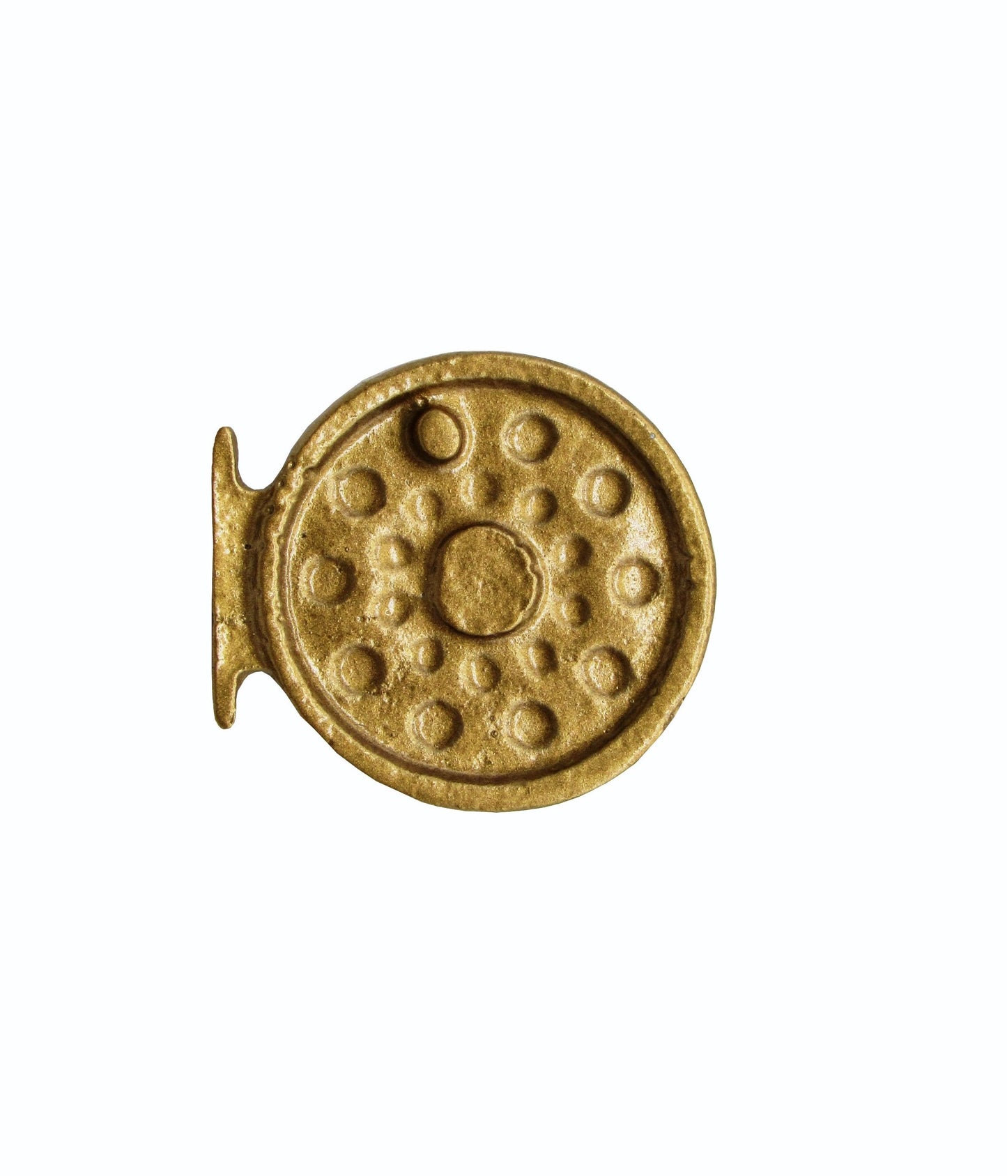 Fly Fishing Reel Lux Gold Cabinet Knob
