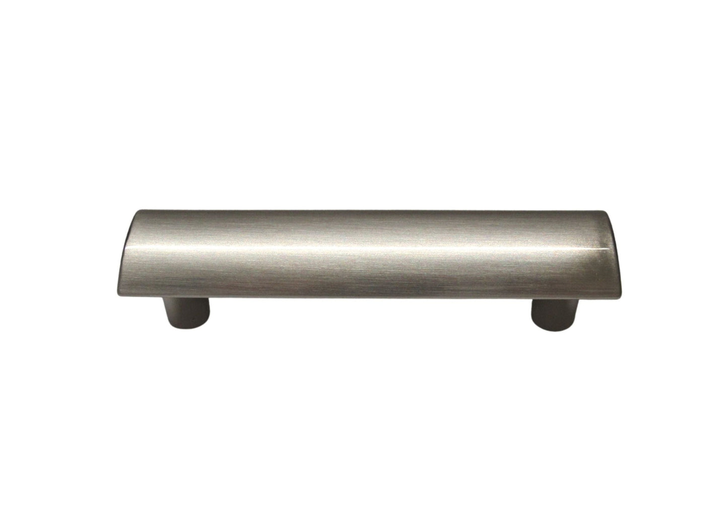 Contempo Circle Slice 3" Center To Center Satin Nickel Cabinet Pull