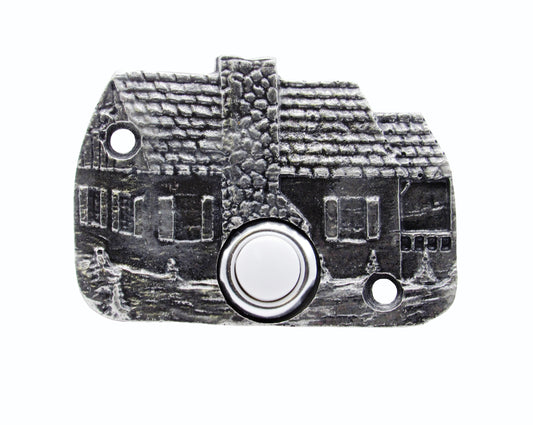 Cabin Pewter Ox Doorbell