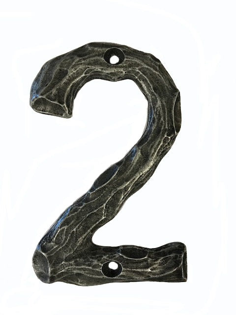 Log House Number Two Pewter Ox