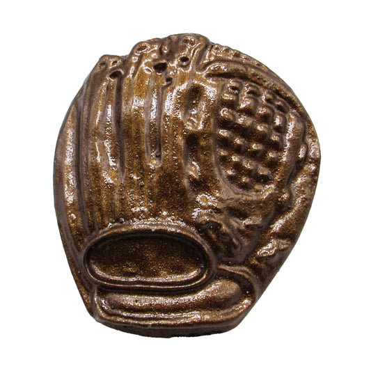 Baseball Glove Lux Bronze Cabinet Knob