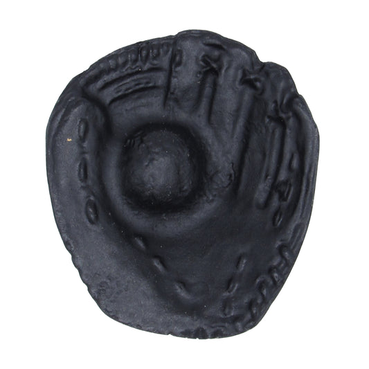 Baseball Glove with Ball Matte Black Cabinet Knob