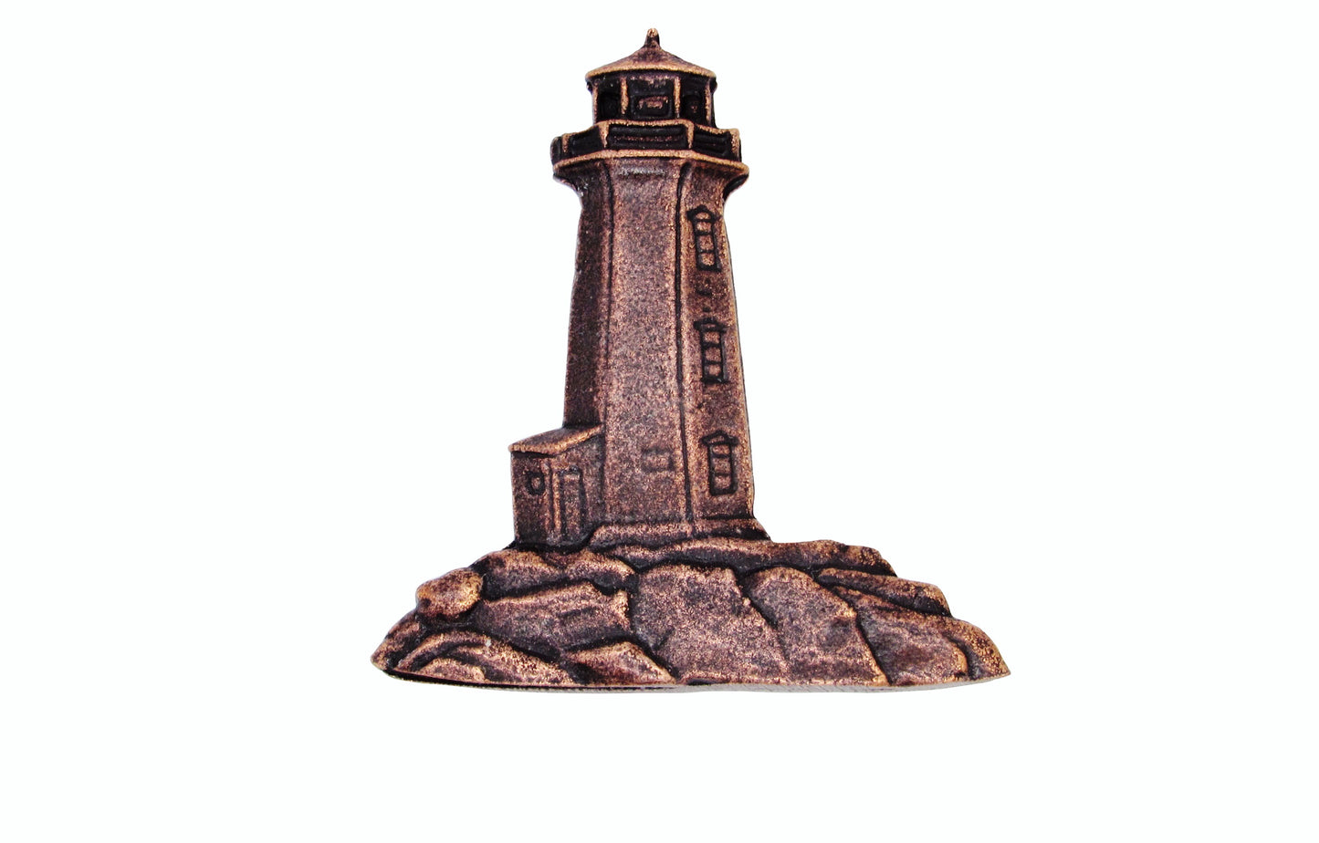 Stand Alone Lighthouse Copper Ox Cabinet Knob