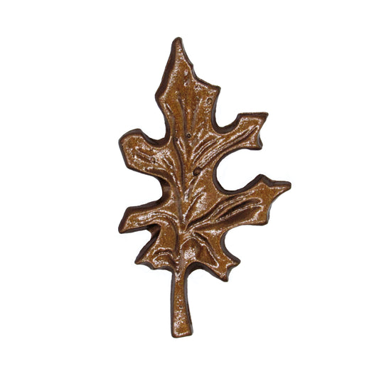 Oak Leaf Lux Bronze Cabinet Knob