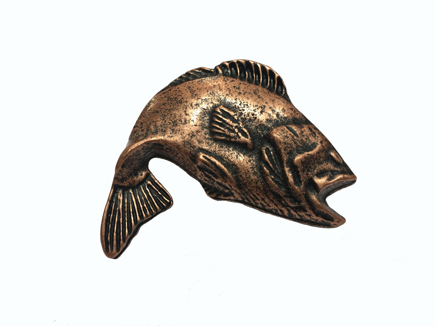 Big Bass Copper Ox Cabinet Knob