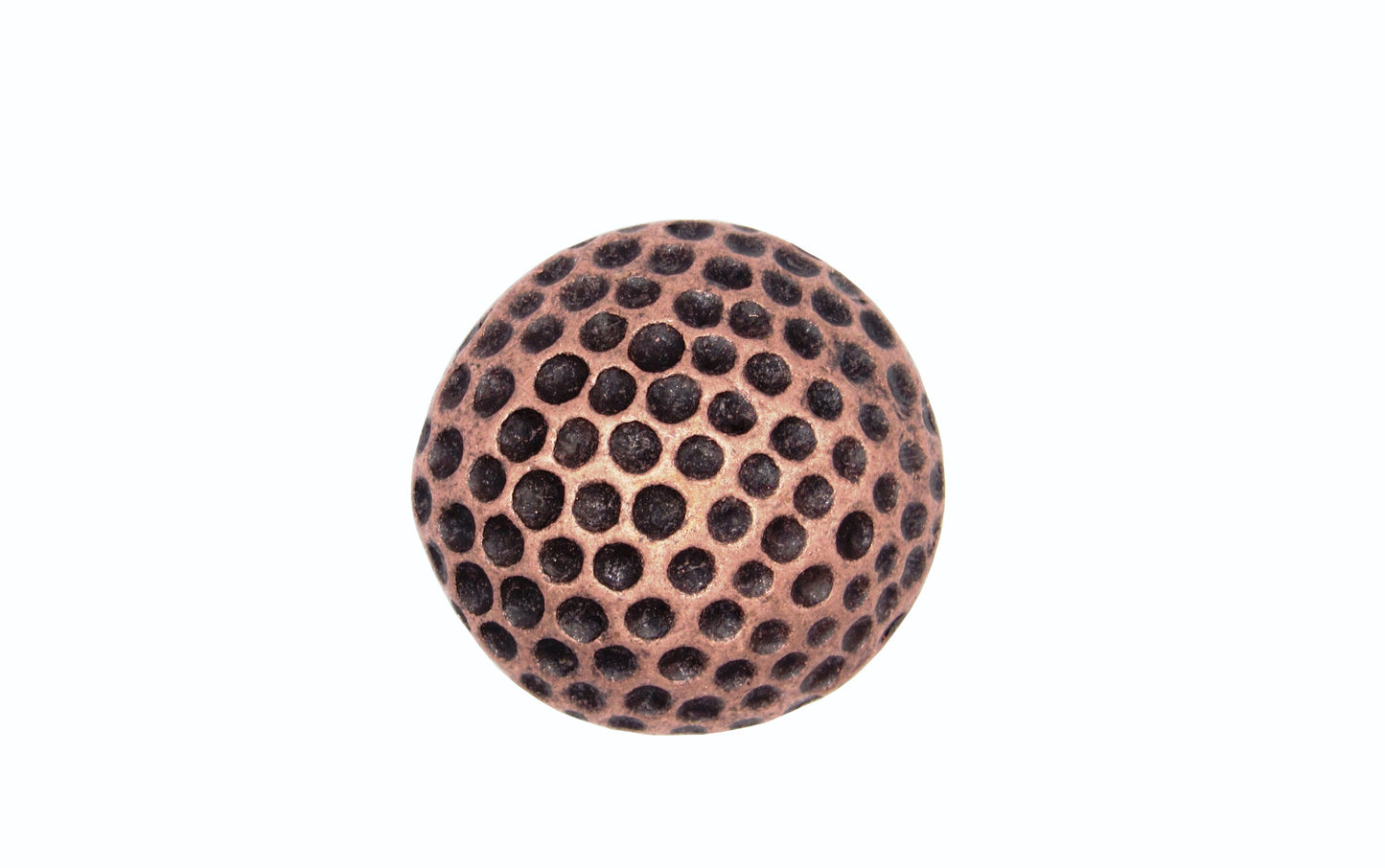 Golf Ball Copper Ox Cabinet Knob