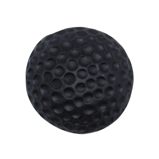 Golf Ball Matte Black Cabinet Knob