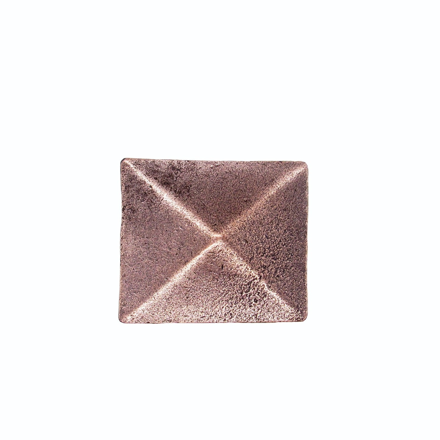 Prism Pyramid Copper Ox Cabinet Knob