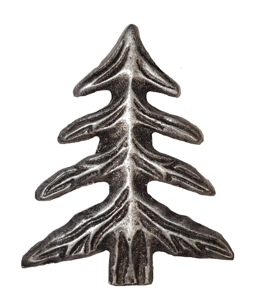 Pine Tree Pewter Ox Cabinet Knob