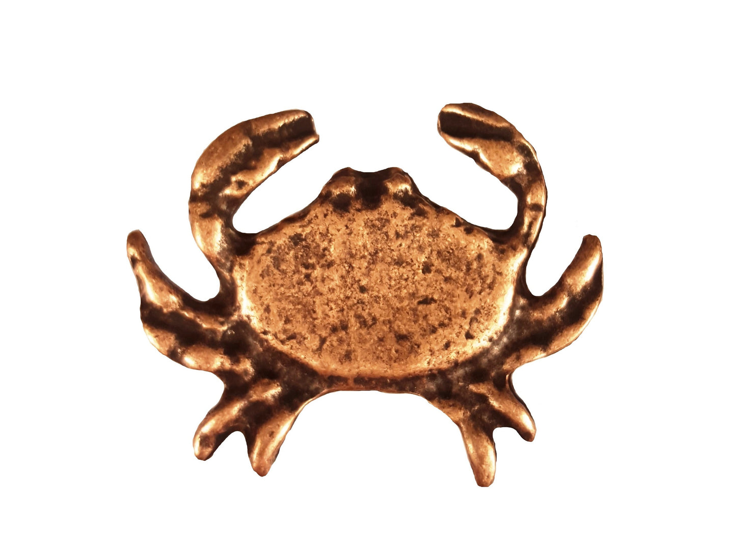 Sand Crab Copper Ox Cabinet Knob