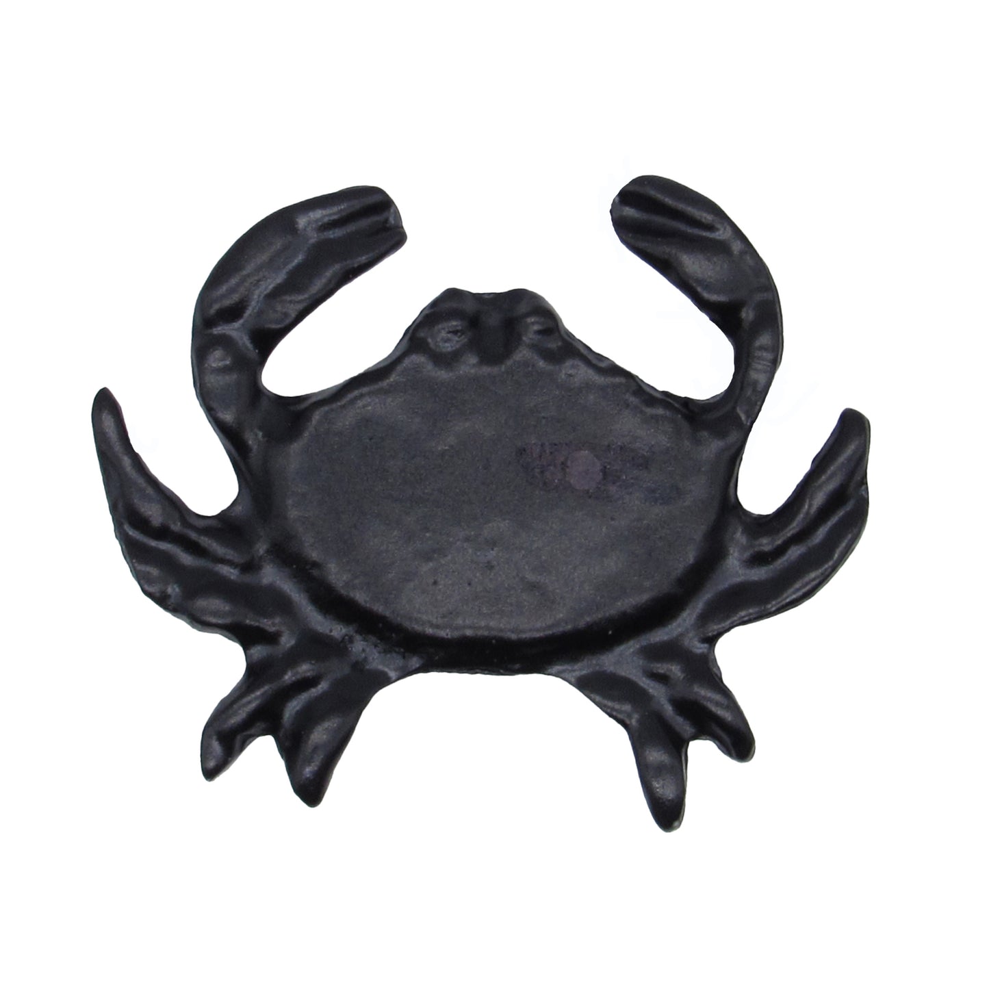 Sand Crab Matte Black Cabinet Knob