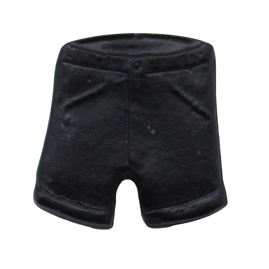 Shorts Matte Black Cabinet Knob