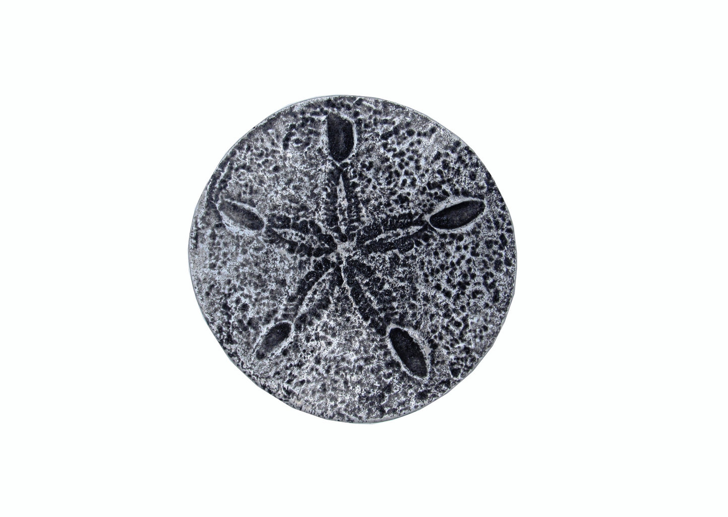 Sand Dollar Pewter Ox Cabinet Knob