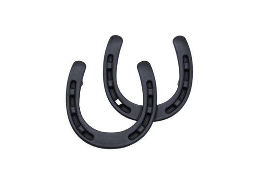 Double Horseshoe 2 1/2-in Center to Center Matte Black Cabinet Pull