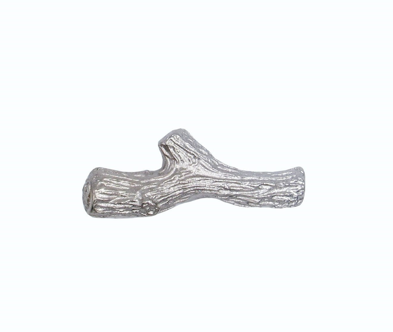 Twig Nickel Cabinet Knob