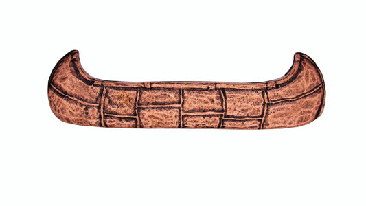 Canoe 2-15/16-in Center to Center Copper Ox Cabinet Pull