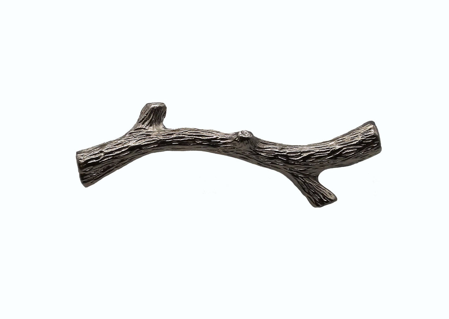 Small Twig 2-15/16-in Center to Center Nickel Cabinet Pull