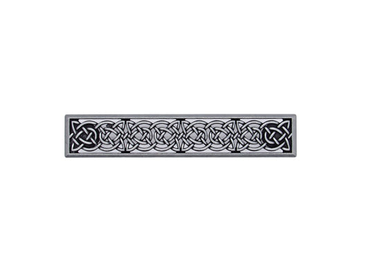 Celtic Style 3 7/8" Center to Center Pewter Ox Cabinet Pull