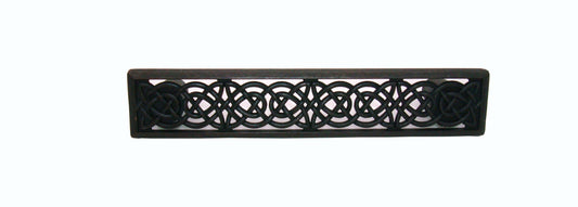 Celtic Style 3-7/8-in Center to Center Oil Rubbed Bronze Cabinet Pull