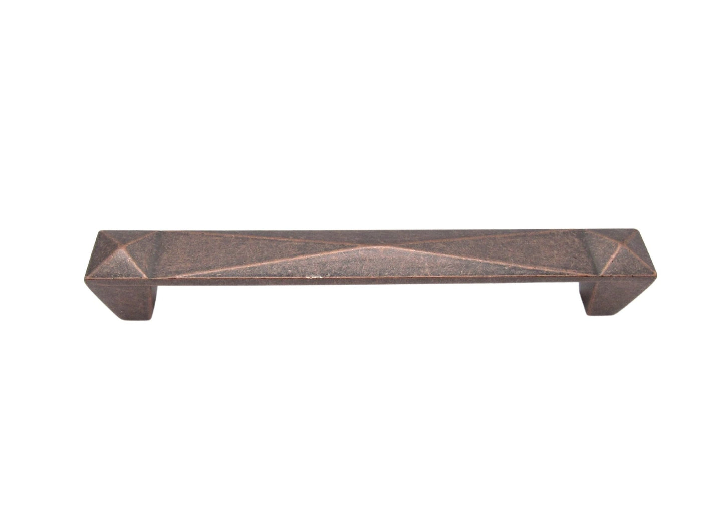 Pyramid 5" Center to Center Copper Ox Cabinet Pull