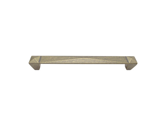 Pyramid 6 3/8" Center to Center Brass Ox Cabinet Pull