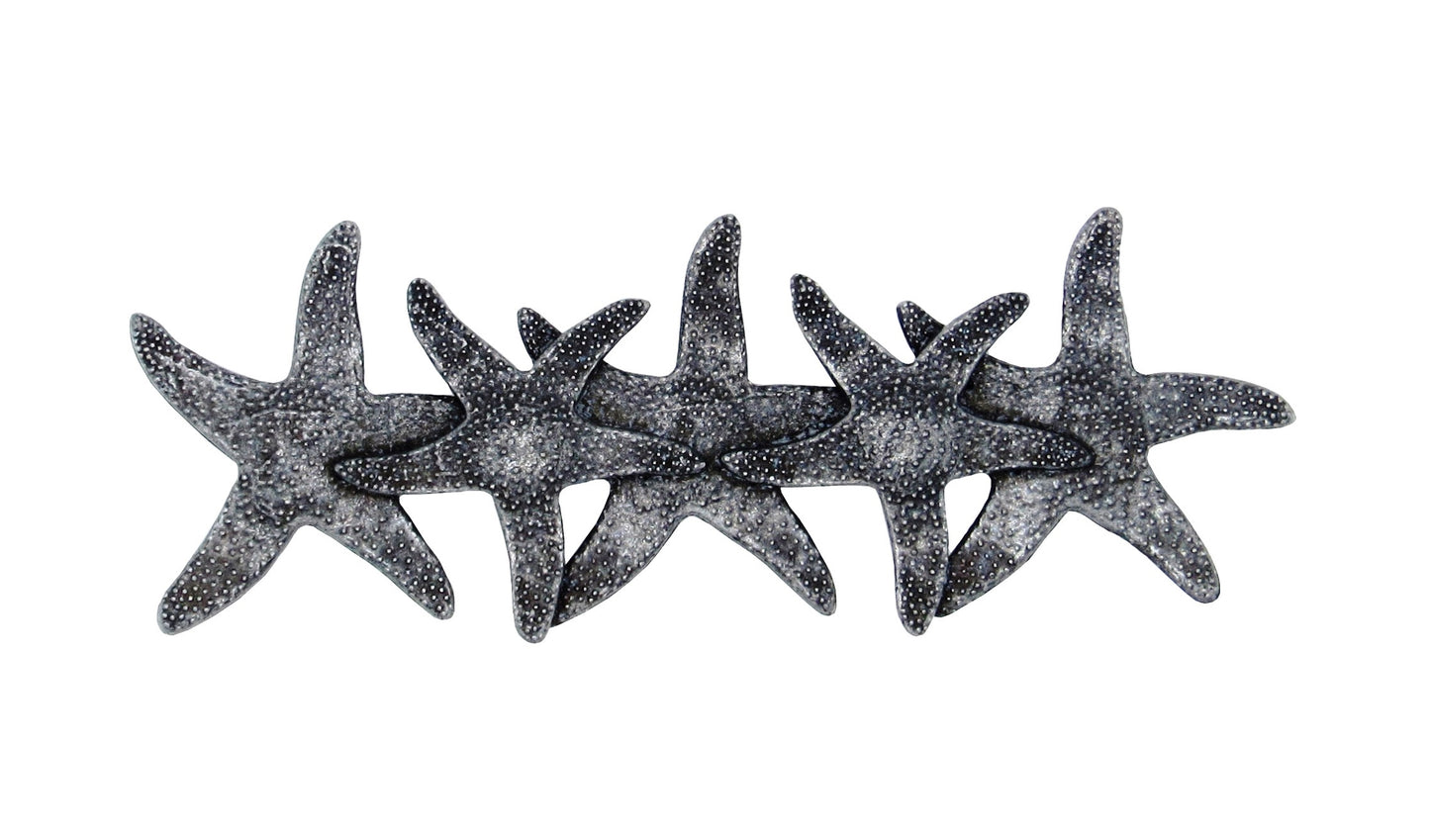 Starfish 3-in Center to Center Pewter Ox Cabinet Pull